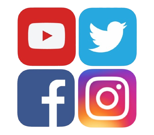 Home – social icons logo