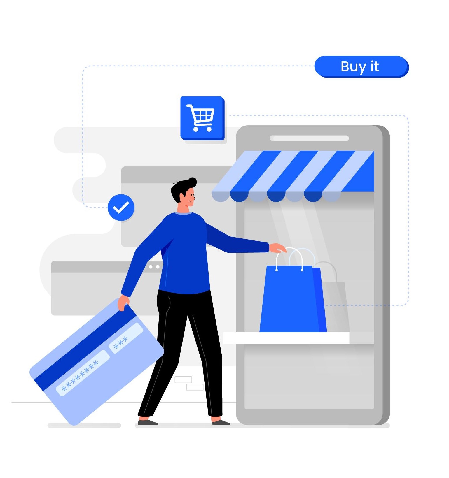 Web/App Development – online shop
